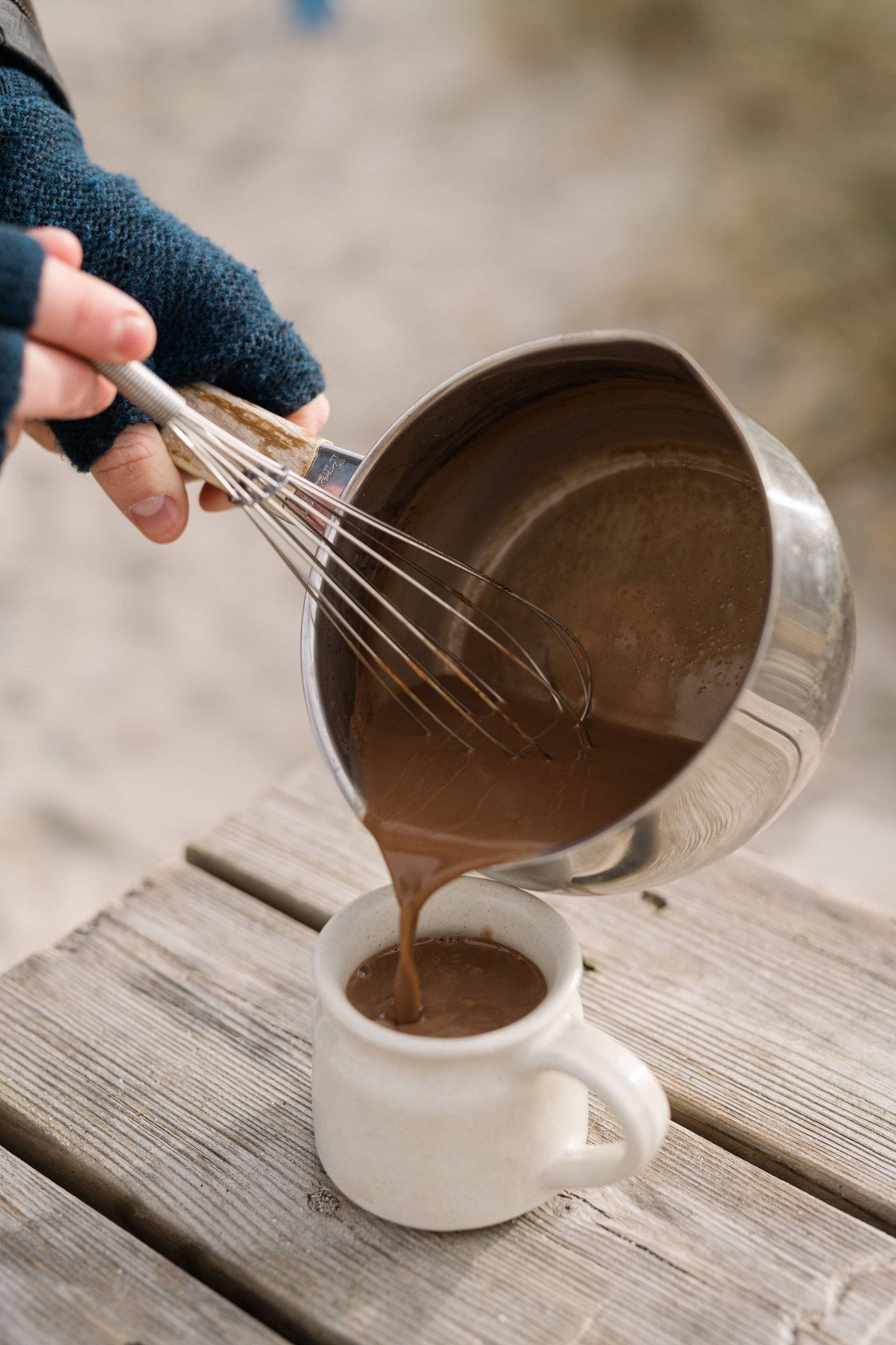 Swiss-Style Hot Chocolate with Cinnamon