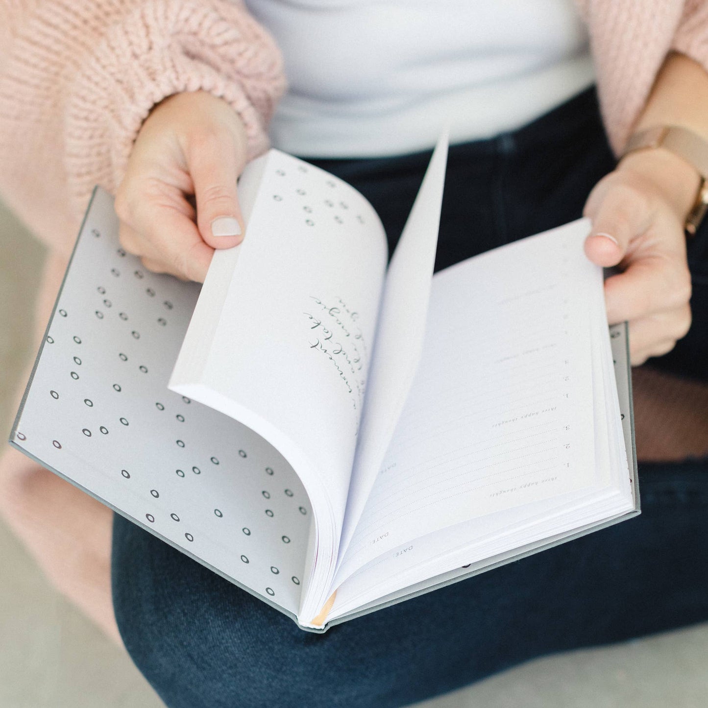 Three Happy Thoughts Gratitude Journal