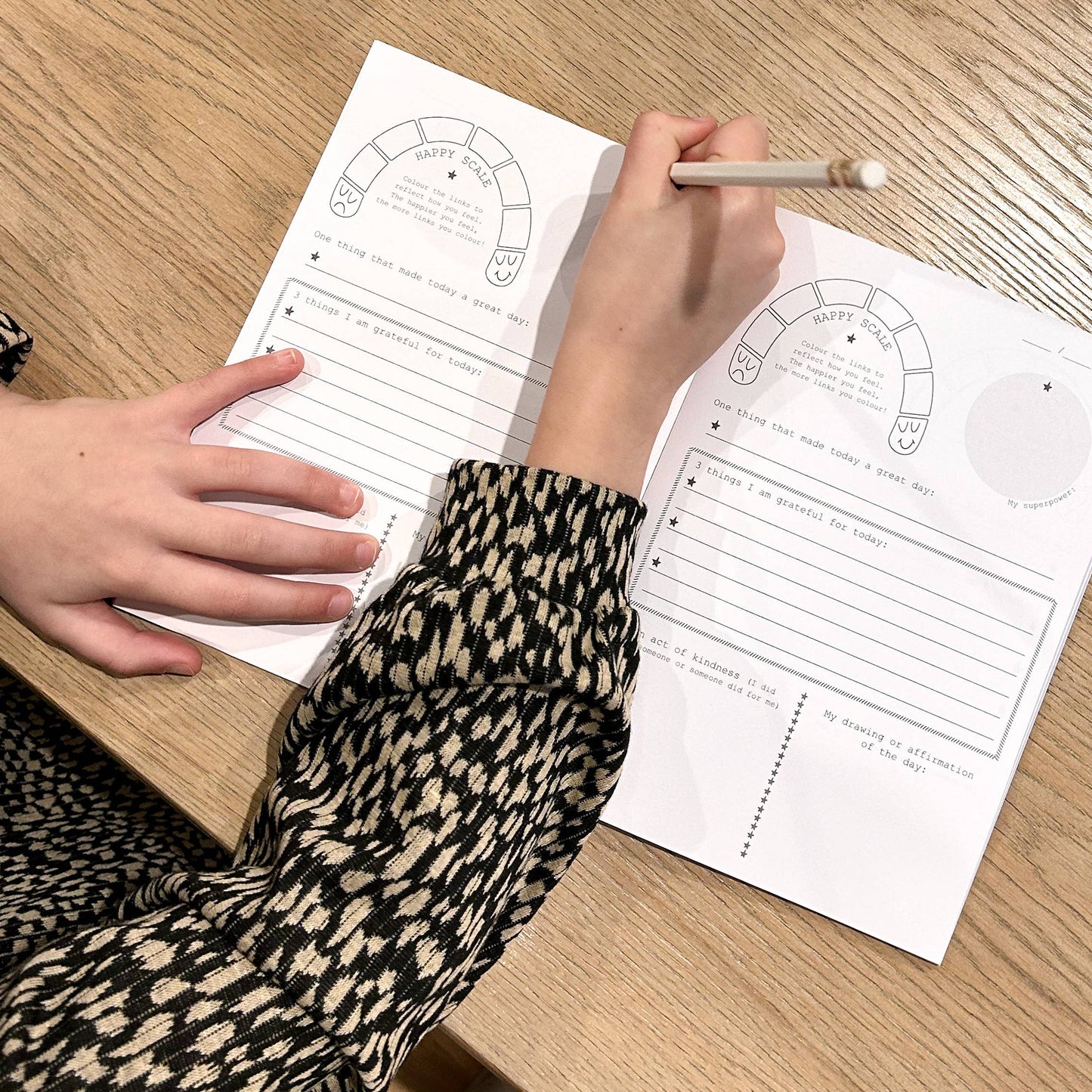 Kids’ Gratitude Journal – Sustainable & Hygge Mindful Tool