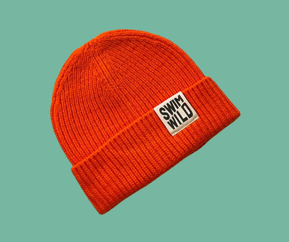 Fishermans knit Hat - Orange