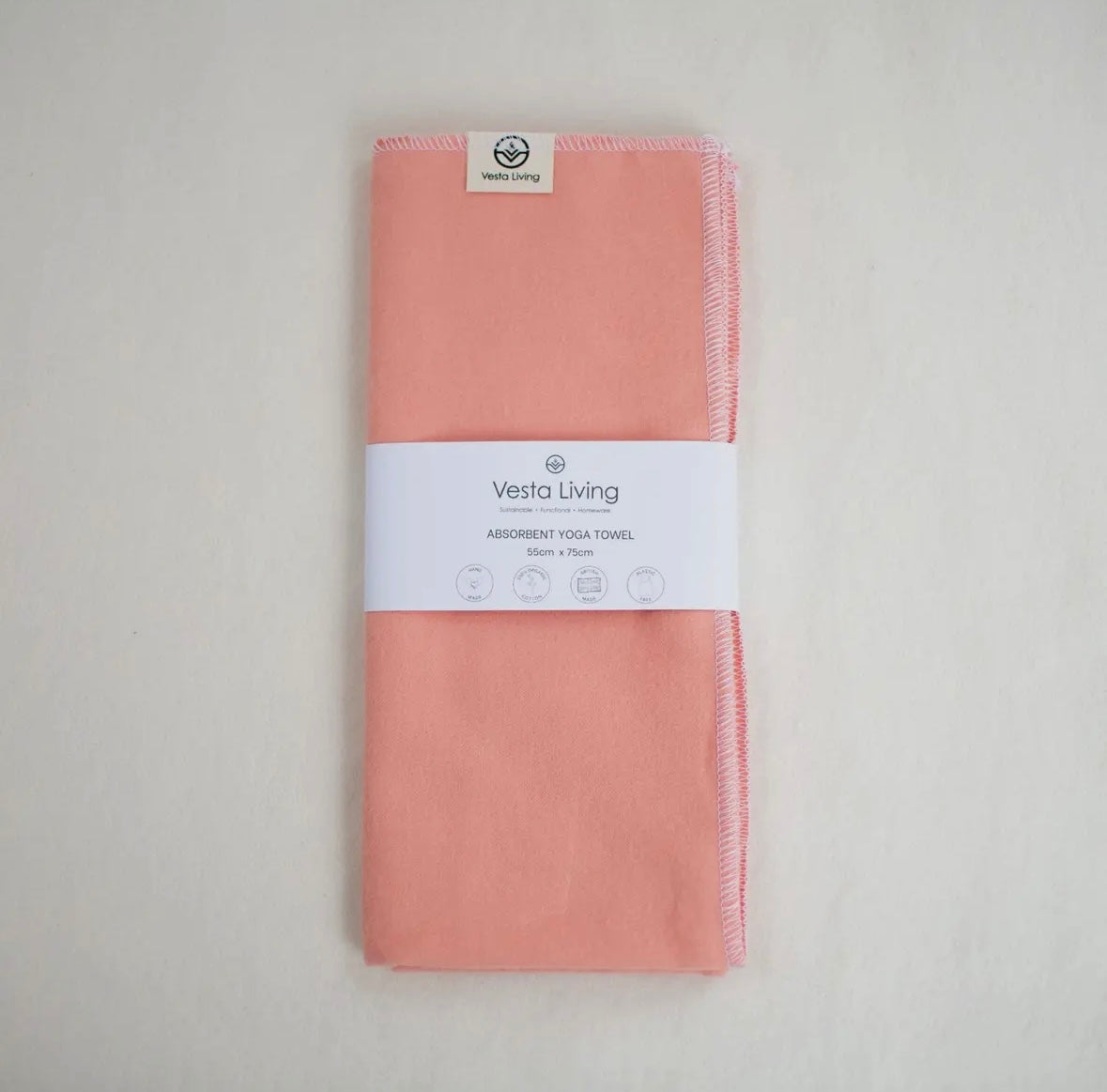 Absorbent Yoga Towel Organic Cotton