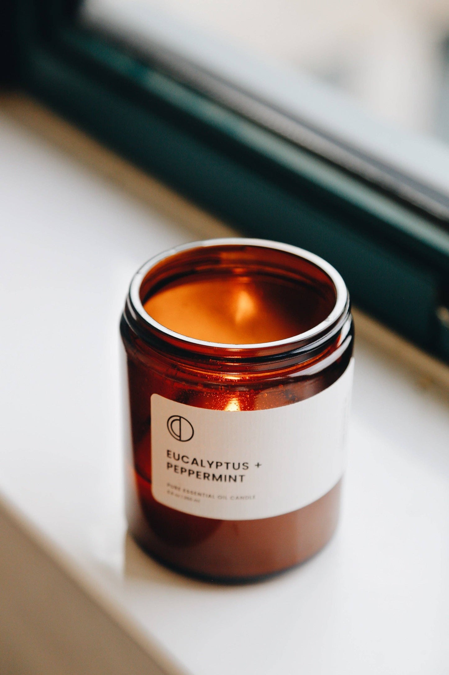 Eucalyptus + Peppermint candle - small jar