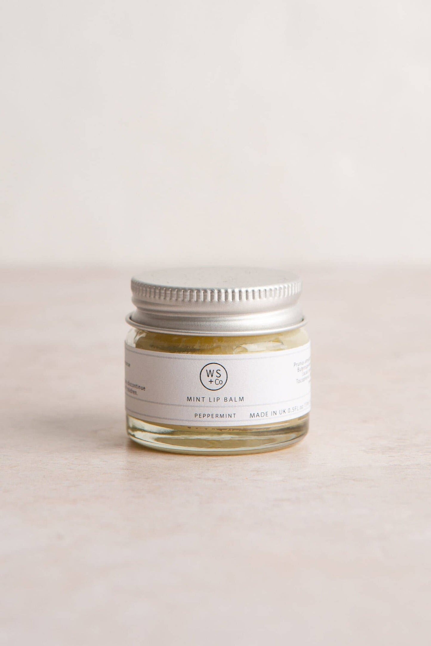Mint Lip Balm - Cruelty Free + Plastic Free