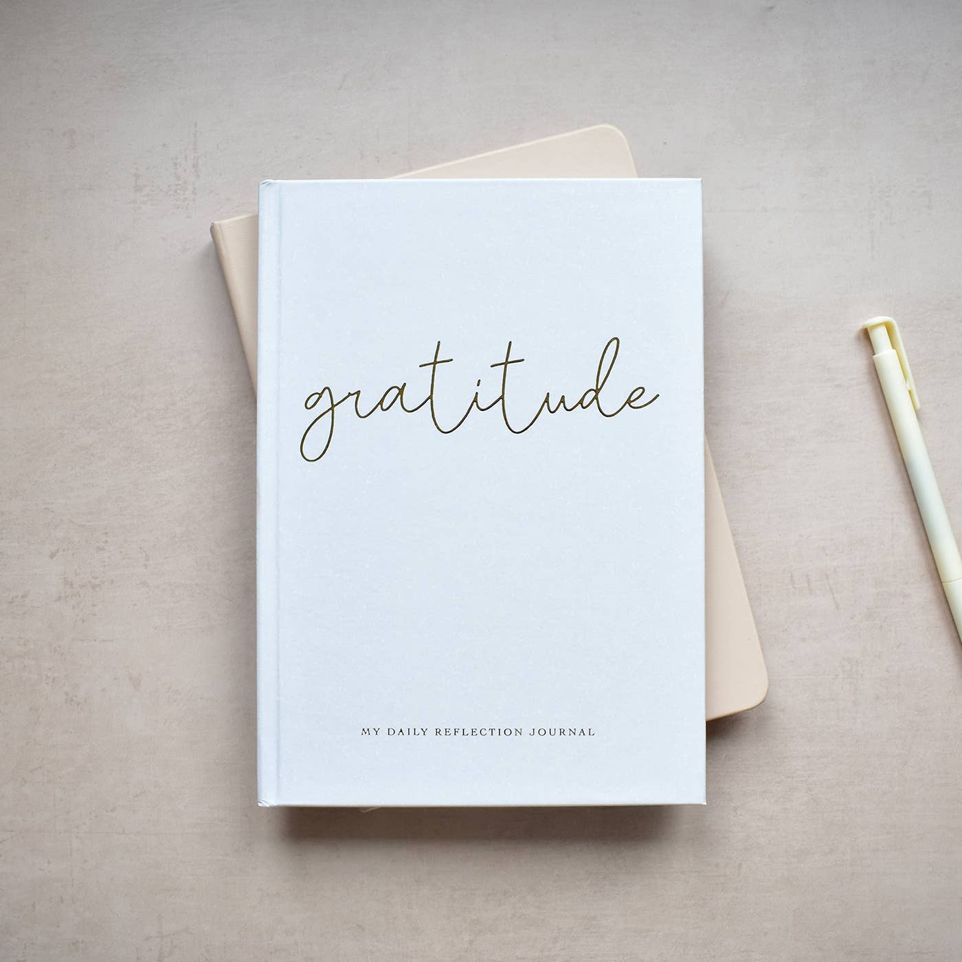 Gratitude Gold Foiled Journal - Daily reflection Journal