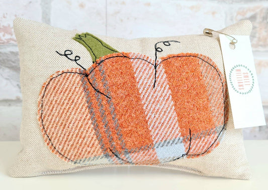 Miniature Autumn Pumpkin Cushion