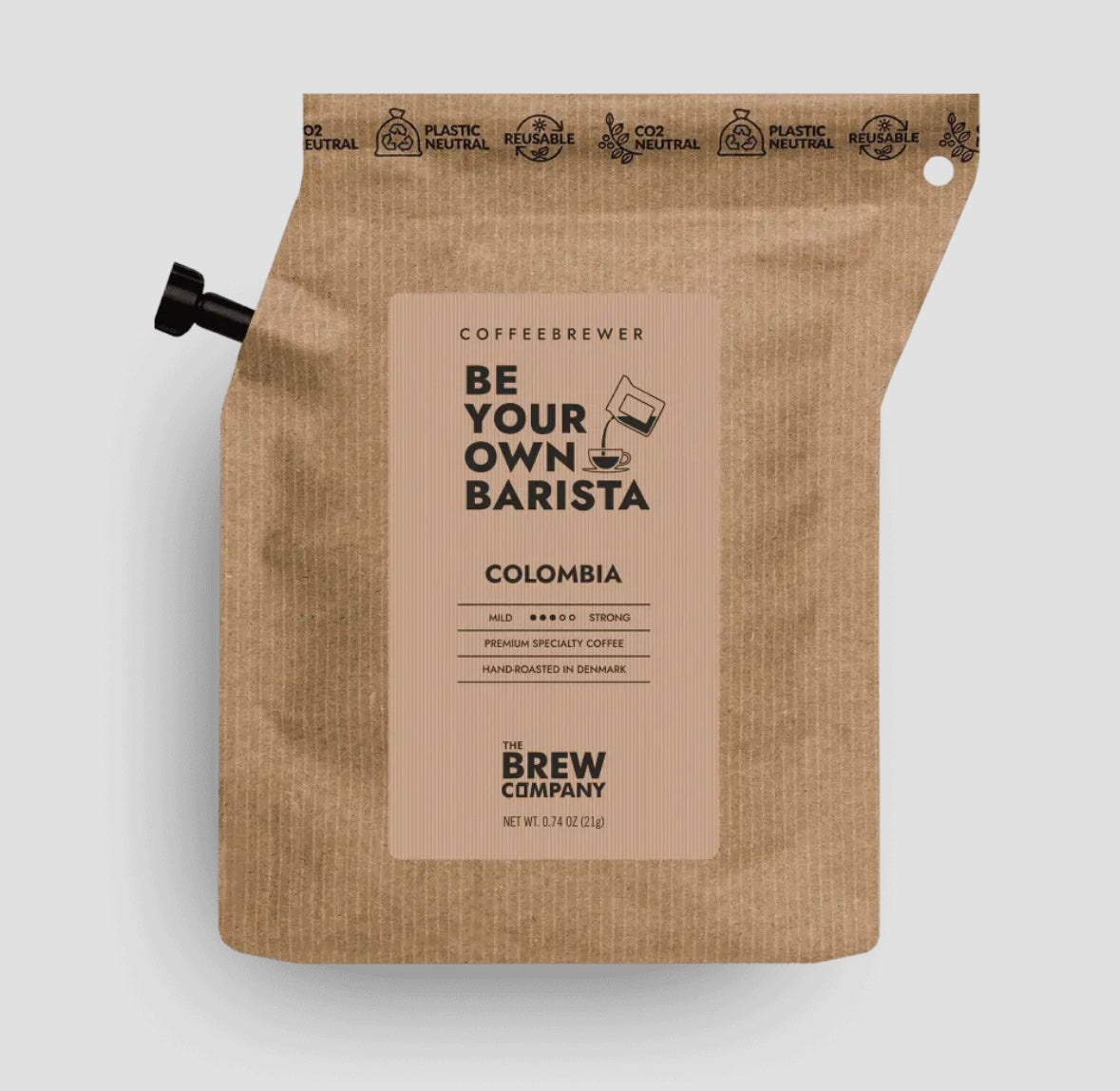 Coffeebrewer pouches