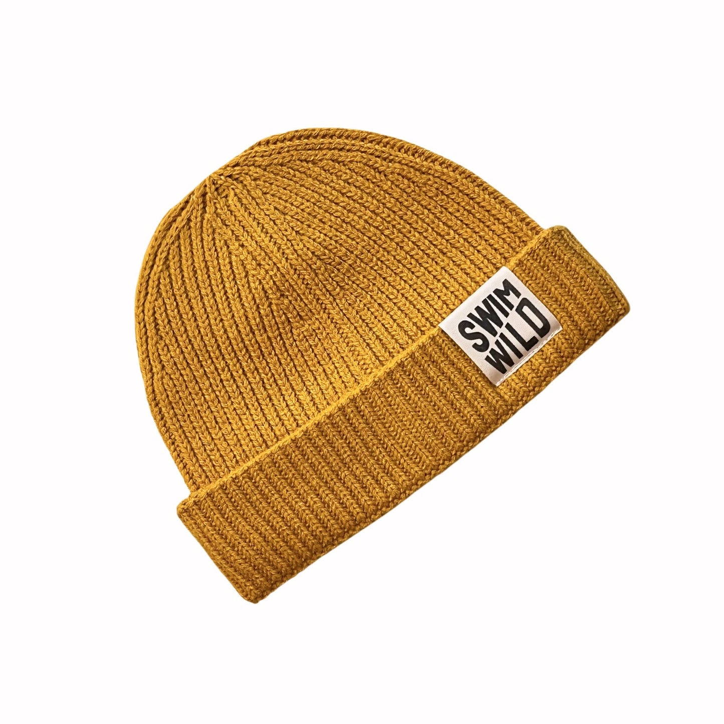 Fishermans Knit Hat - Mustard or Navy