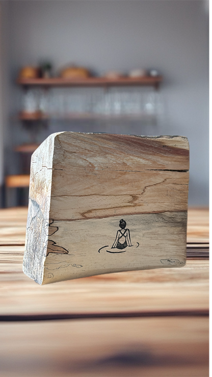 Limited Edition - ‘Look to the Horizon’ Spalted Wood Art