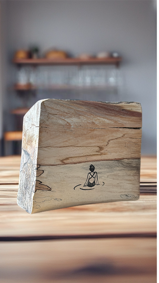 Limited Edition - ‘Look to the Horizon’ Spalted Wood Art