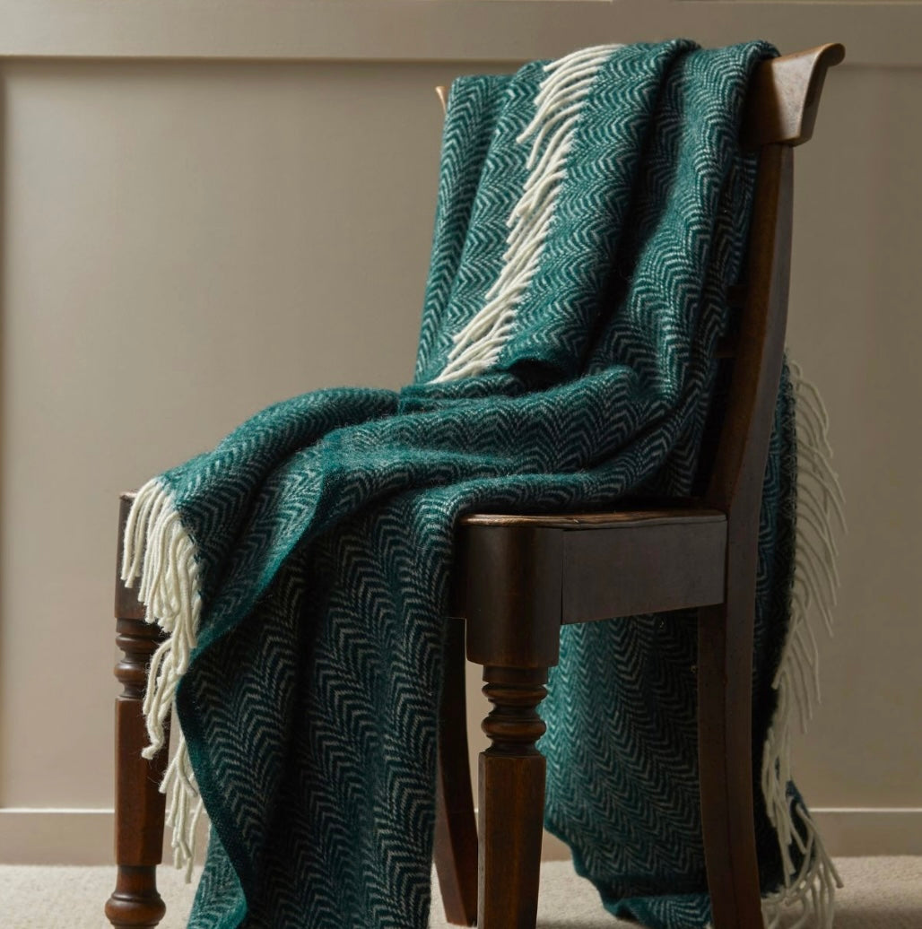 Emerald Green Throw