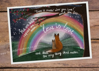 A4 Art Print ~ Love is Love