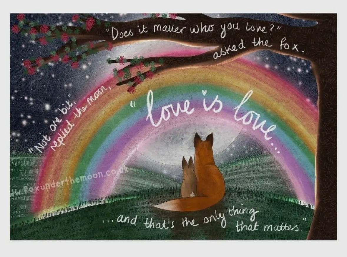 A4 Art Print ~ Love is Love