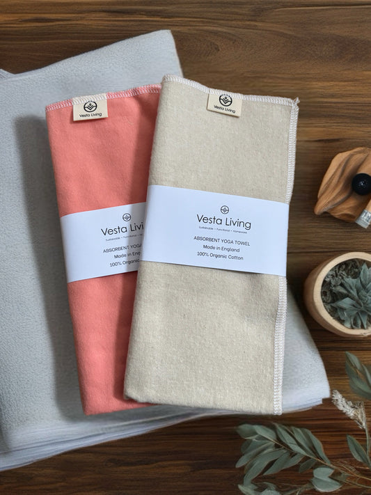 Absorbent Yoga Towel Organic Cotton