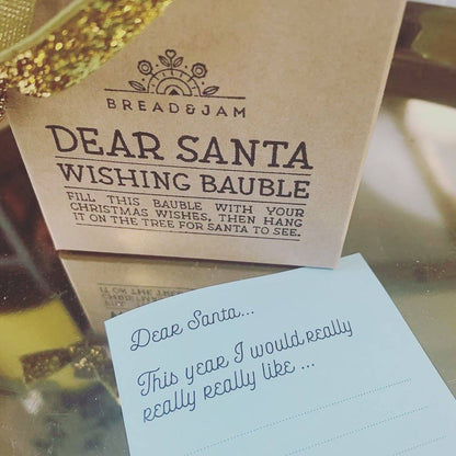 Dear Santa Wishing Bauble