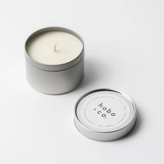 Fig + Cassis Travel Tin Soy Candle